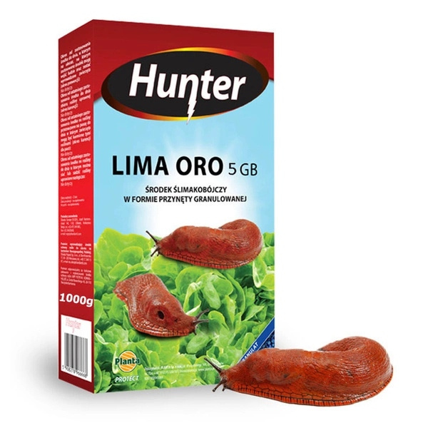 Granulat Ślimax Lima Oro 5GB Hunter na ślimaki 1kg