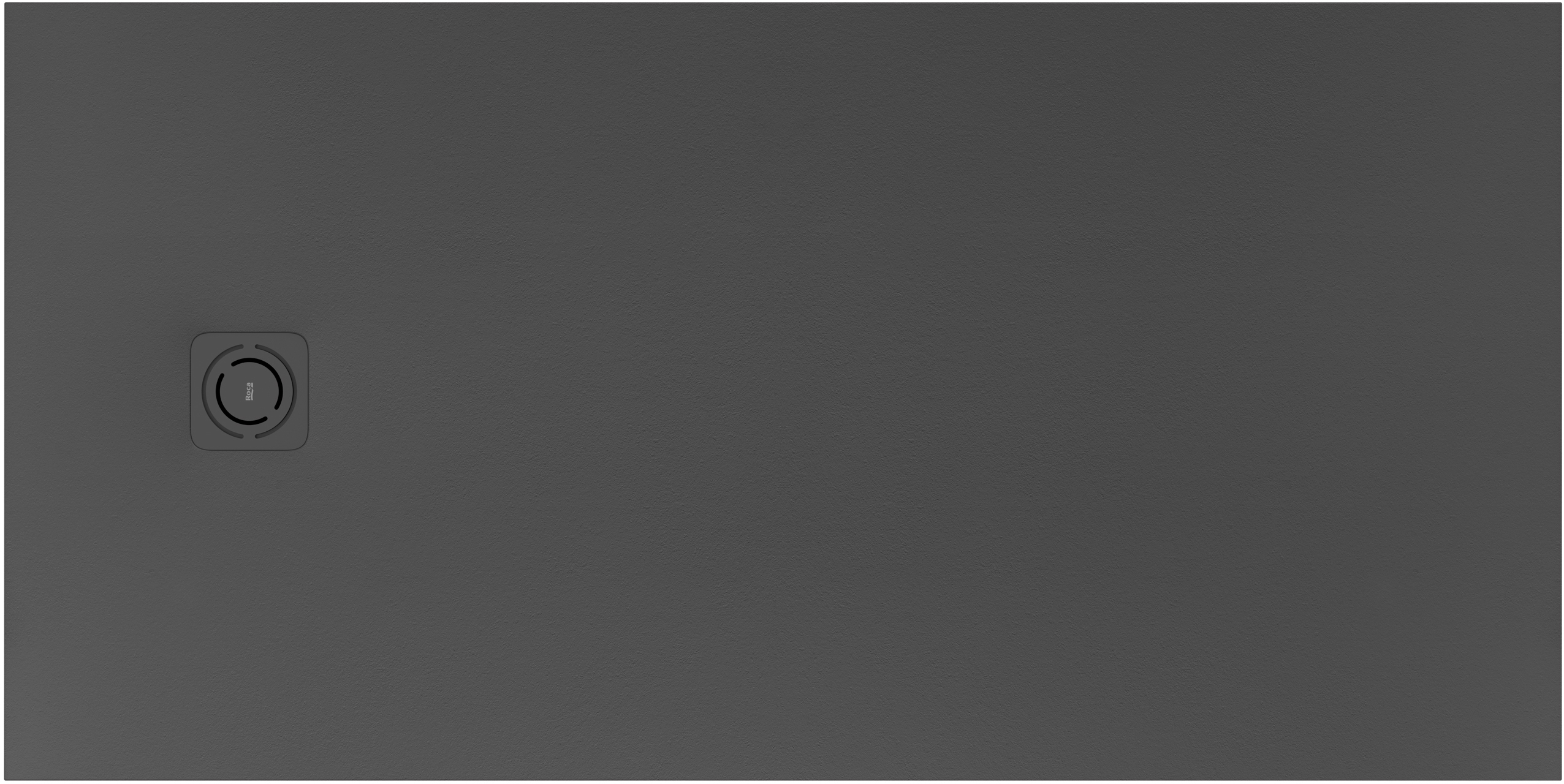 Roca Magma brodzik prostokątny 160x80 cm kompozyt Stonex onyx APE0164032003640