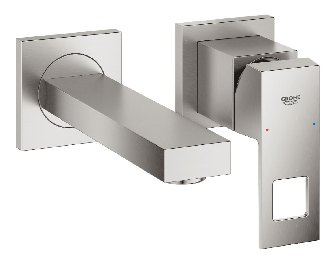 Grohe Eurocube bateria umywalkowa podtynkowa stal nierdzewna 19895DC0