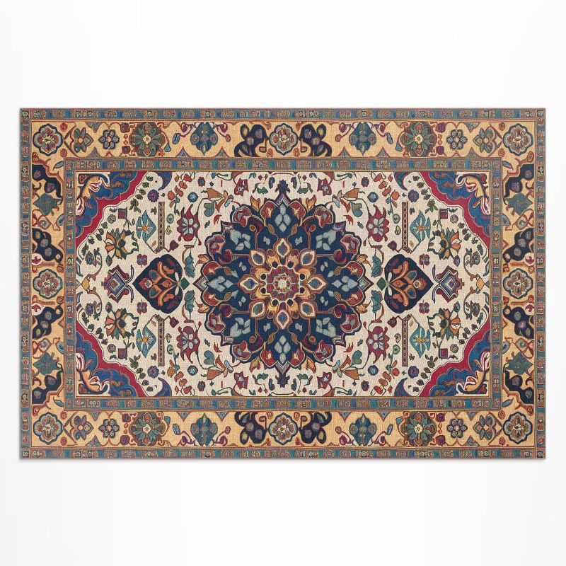 Dywan Winylowy Zewnętrzny Wallfluent 140x210 cm ornament w stylu perskim 1 szt.