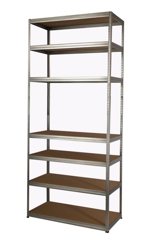 Regał metalowy MODO24 magazynowy ocynkowany helios 270x110x35cm 7 półek po 400 kg 1 szt.