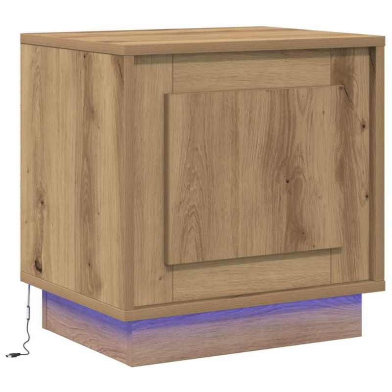 Szafka nocna WaszeMeble dąb artisan WM-869576 1 szt.