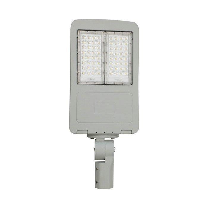 Naświetlacz LED V-TAC szary LED 100W 5700K 14000lm IP65 wym: 27 x 65,8 x 8,5 cm aluminium - 1 szt.