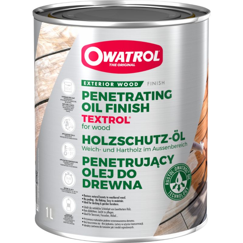 Penetrujący olej do drewna Owatrol TEXTROL Golden Oak 1L 1 szt.
