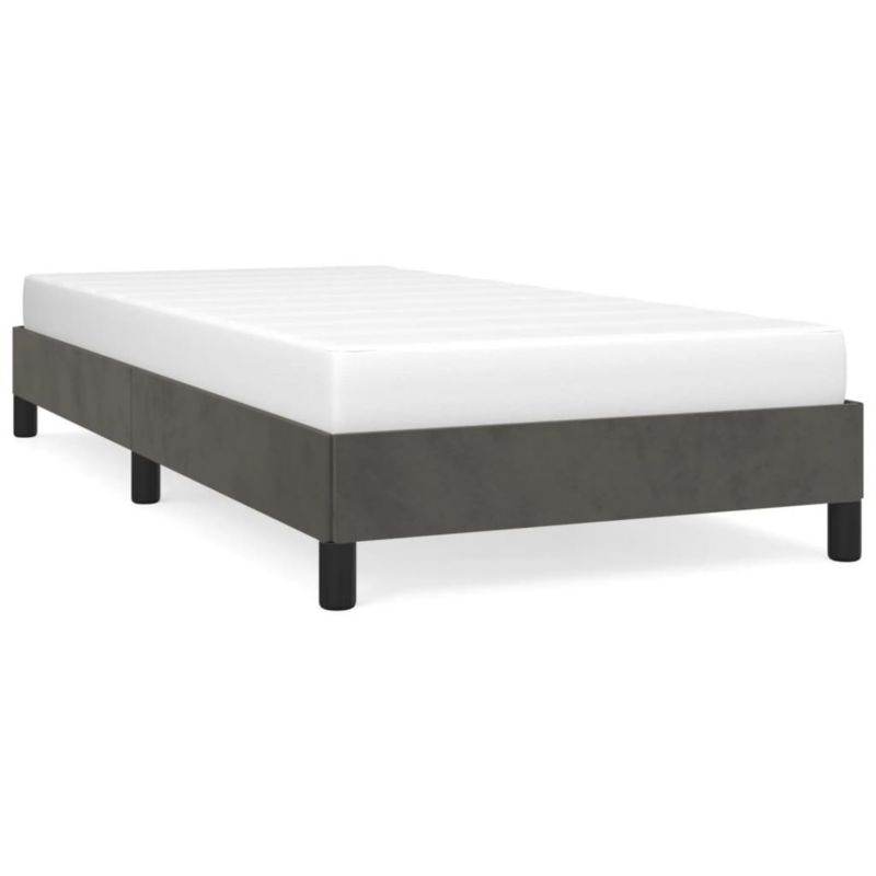 Łóżko tapicerowane WaszeMeble 80x200 cm ciemnoszara WM-346941 1 szt.