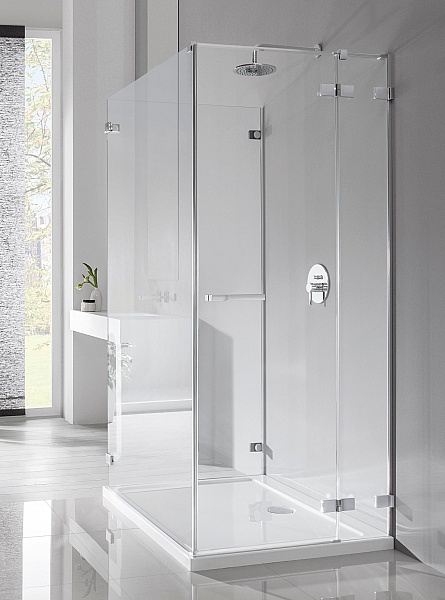 Radaway Euphoria KDJ P ścianka prysznicowa 100 cm boczna S3 szkło przezroczyste 383036-01