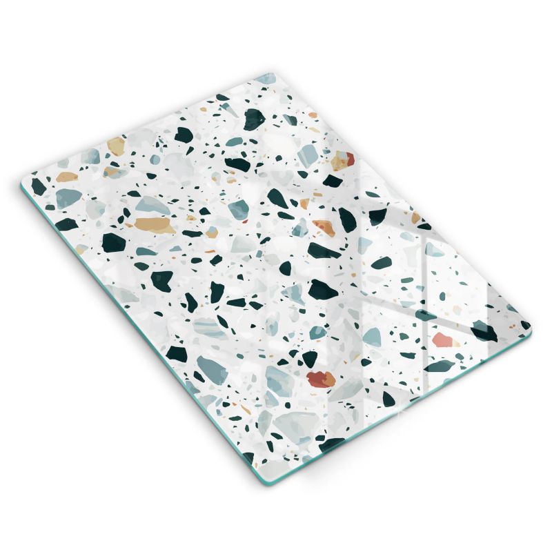 Szklana deska do krojenia Wallfluent 40x52 cm Jasny kamień gres 1 szt.