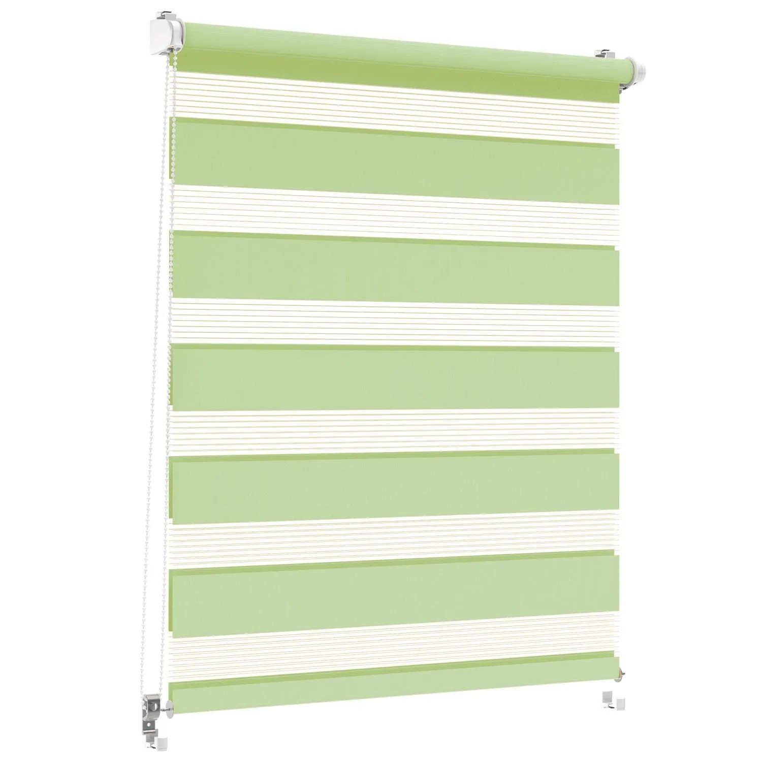 Mini roleta CLASSIC Dzień/Noc pistacja 98,5 x 140 cm