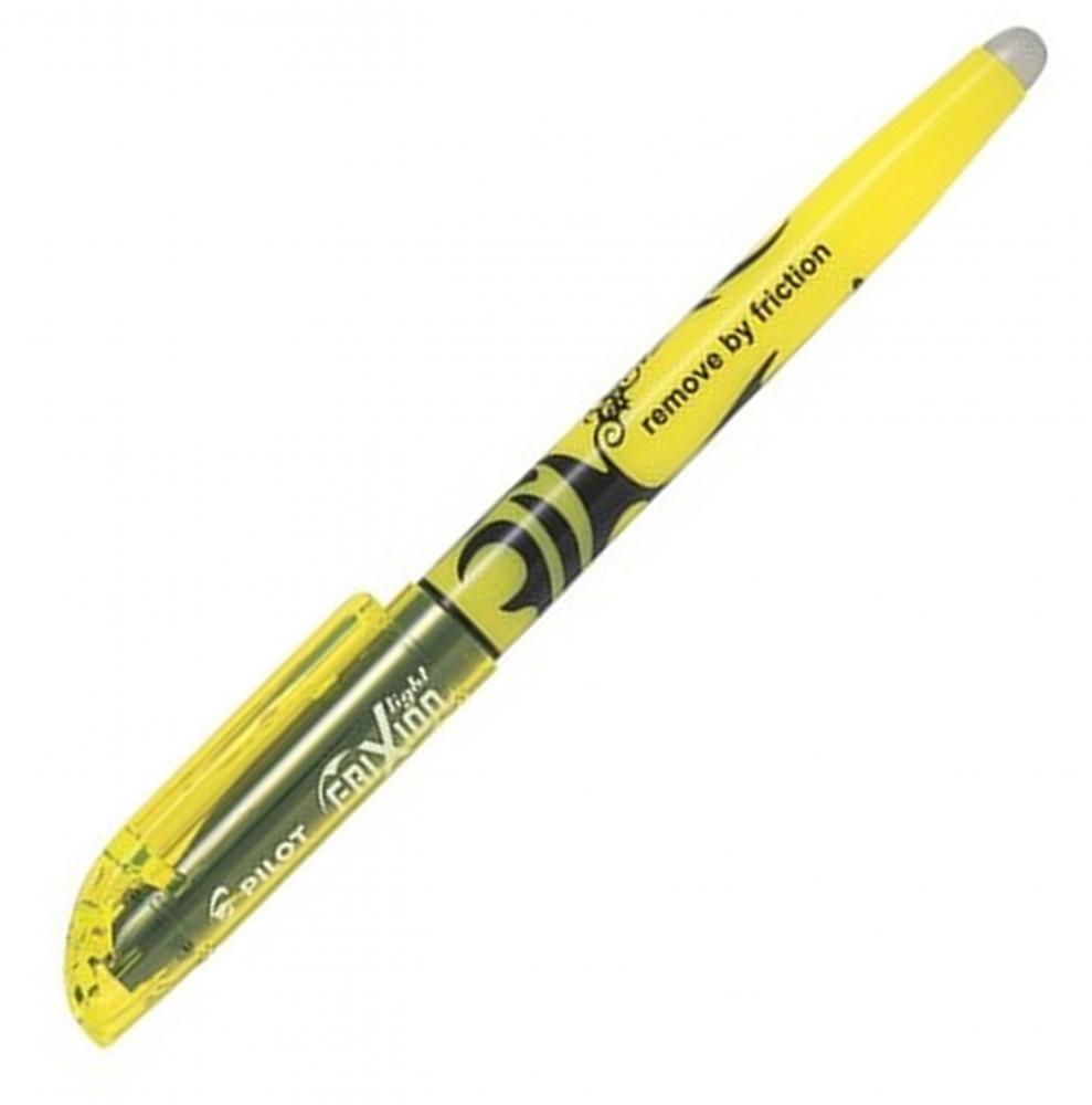 Zakreślacz wymazywalny Pilot, Frixion Light, ścięta, 4mm żółty