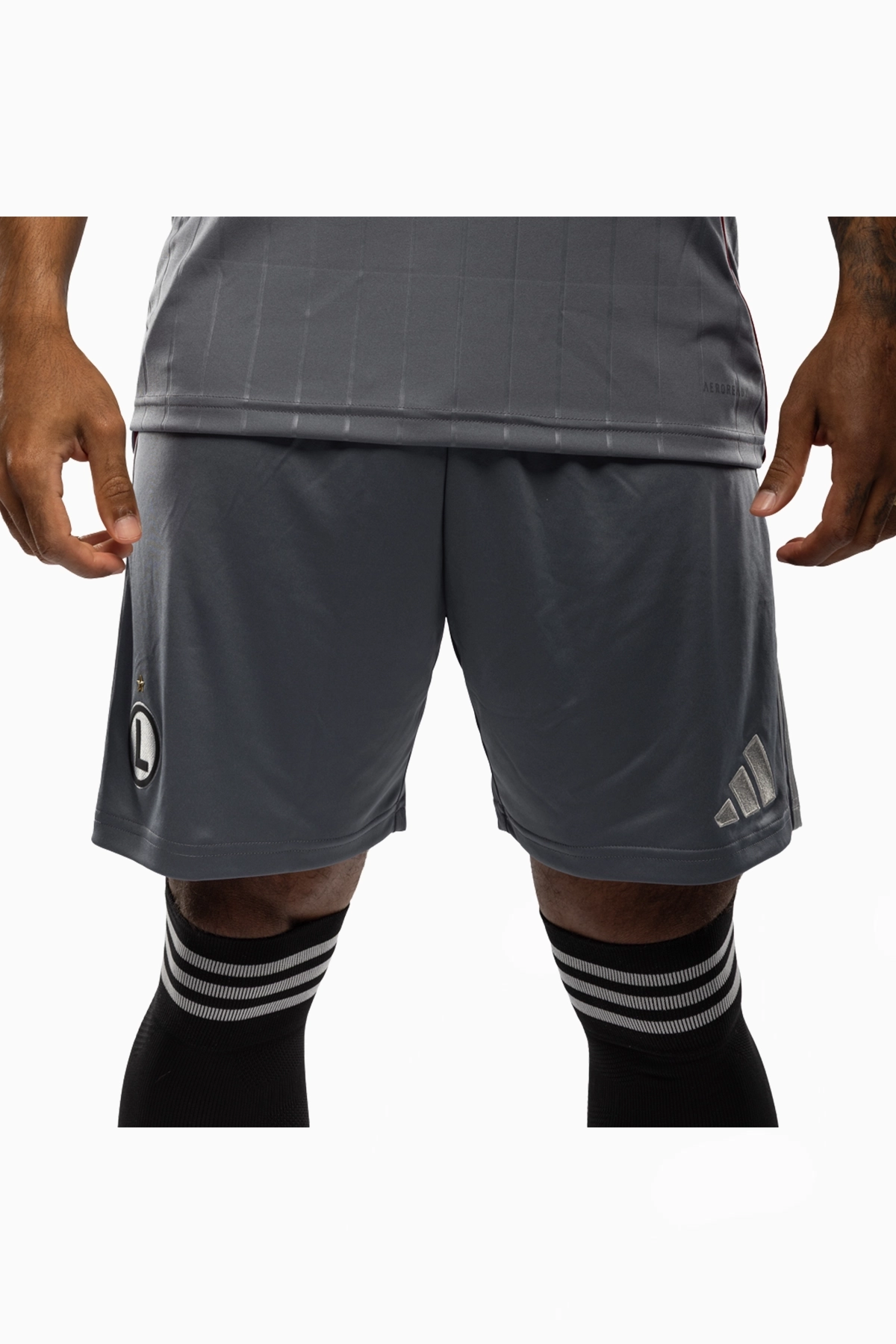 Spodenki adidas Legia Warszawa 25/26 Trzecie - Szary