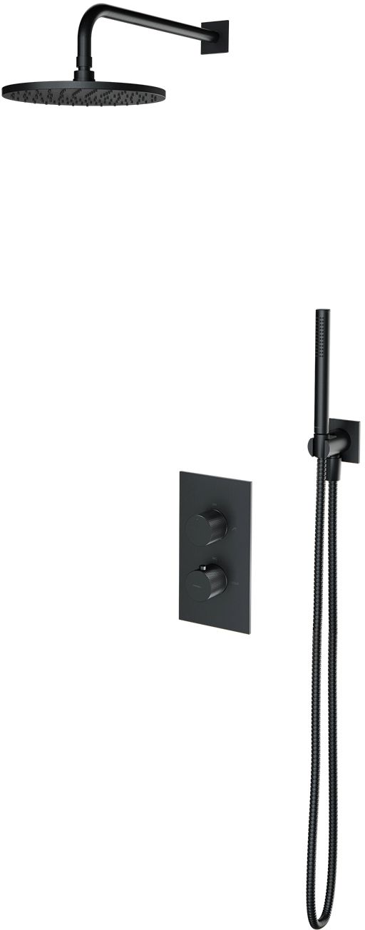 Omnires Contour zestaw prysznicowy podtynkowy termostatyczny z deszczownicą SYSCT11AT