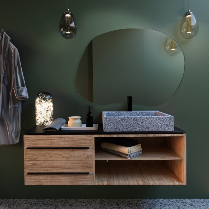 Baltica Design Stain II lustro 70x50 xm