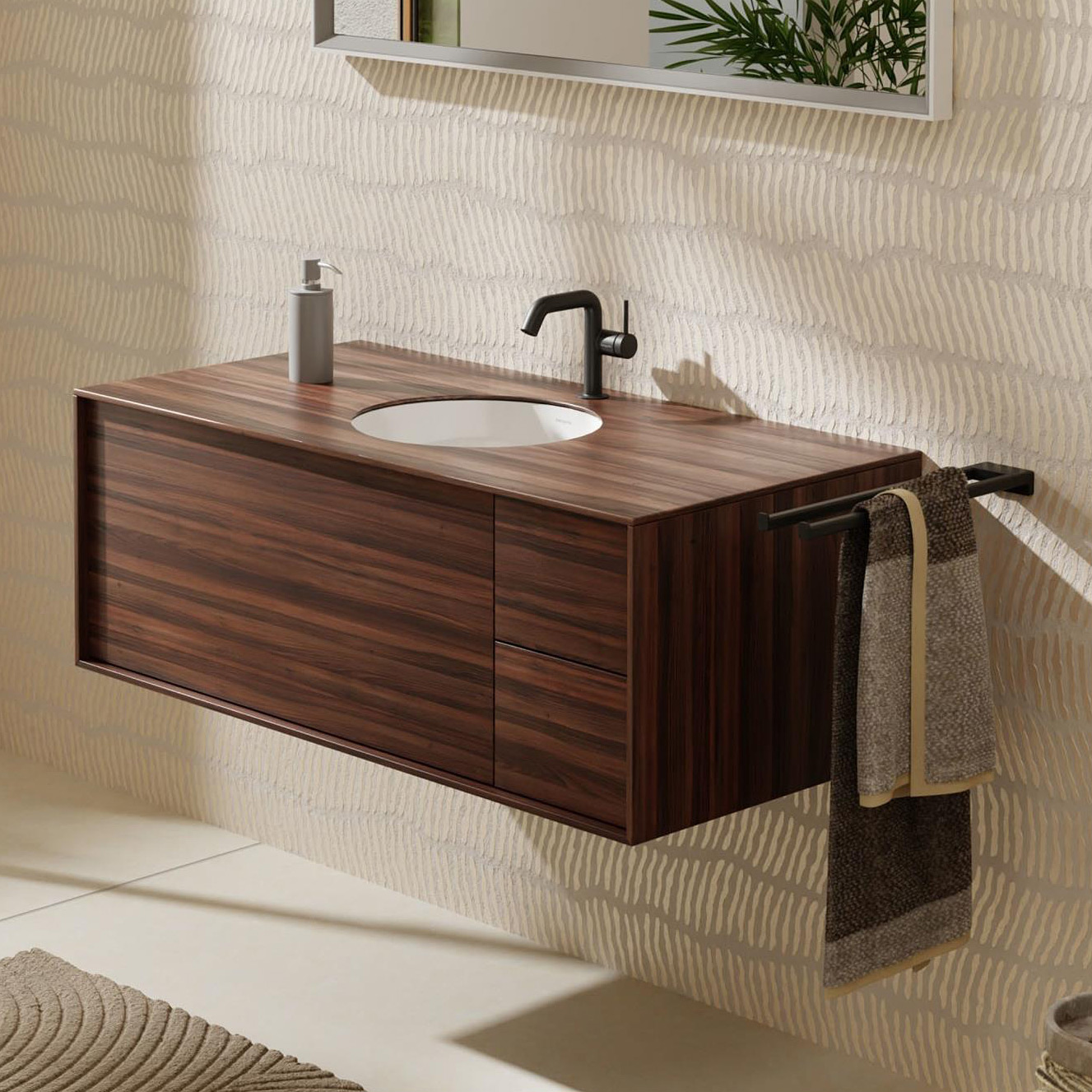 Hansgrohe Xuniva S umywalka 35 cm podblatowa okrągła SmartClean biały 61046450