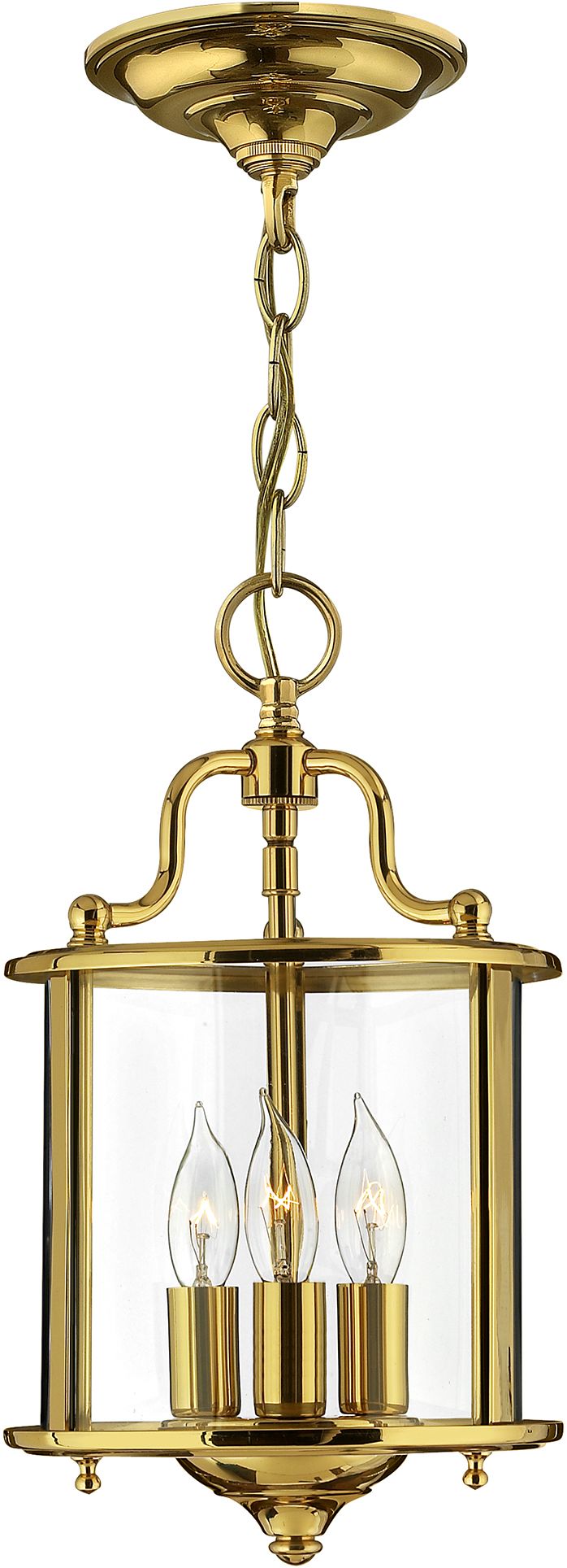 Elstead Lighting Gentry lampa wisząca 3x60 W mosiądz polerowany HK-GENTRY-P-S-PB
