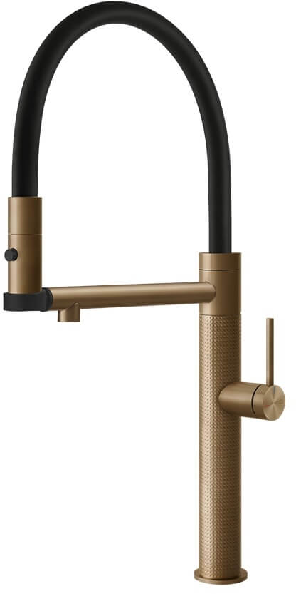 Gessi 316 bateria kuchenna stojąca brązowa 60214.726