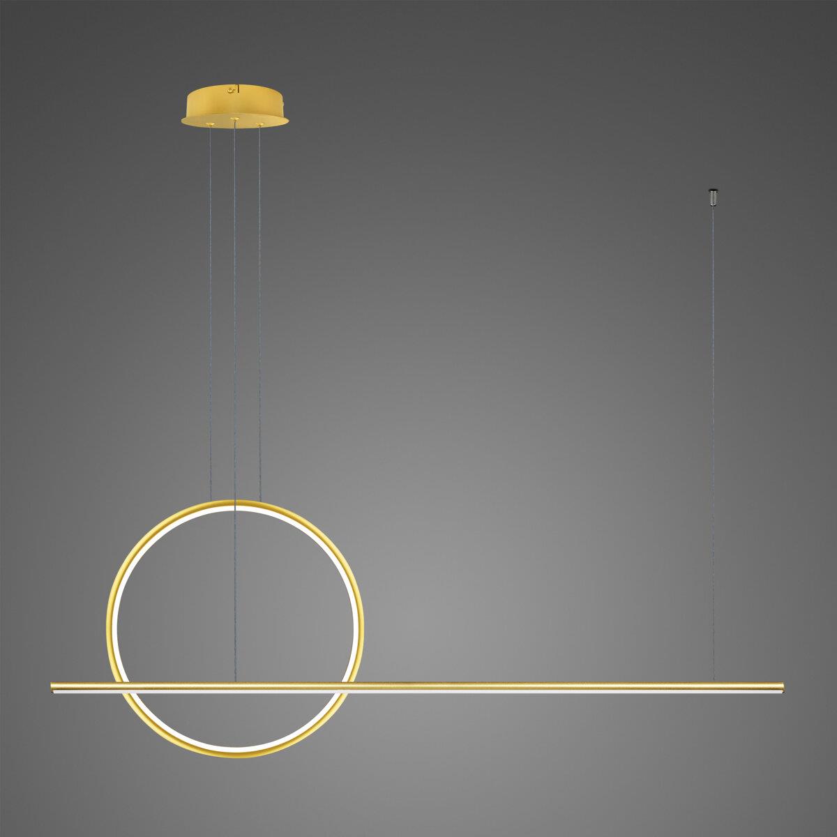 Altavola Design Linea No. 2 lampa wisząca 30W złota LA087/PX120_40_4k_gold