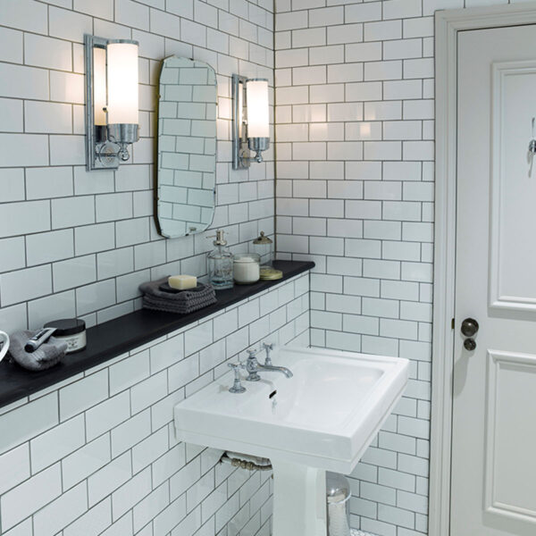 Elstead Lighting Worcester kinkiet 1x3 W chrom polerowany BATH-WS1