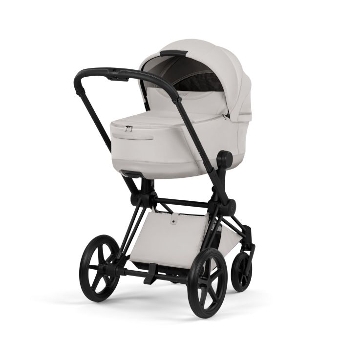 Cybex Priam 5.0 Style - wózek głęboko-spacerowy 2w1-City Grey-Matt Black (with black leather)