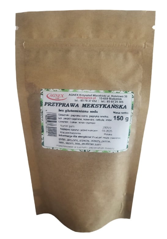 Przyprawa meksykańska 150g BEZ GLUTAMINIANU