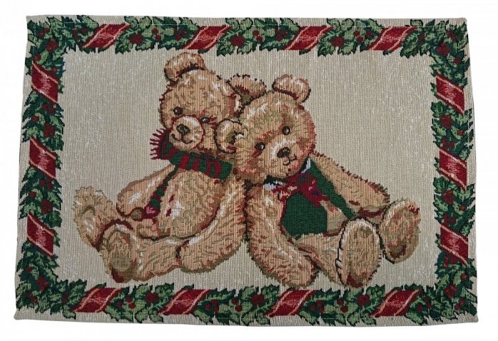 Podkładka - Obiadówka Gobelin 31x47cm wz 08 misie