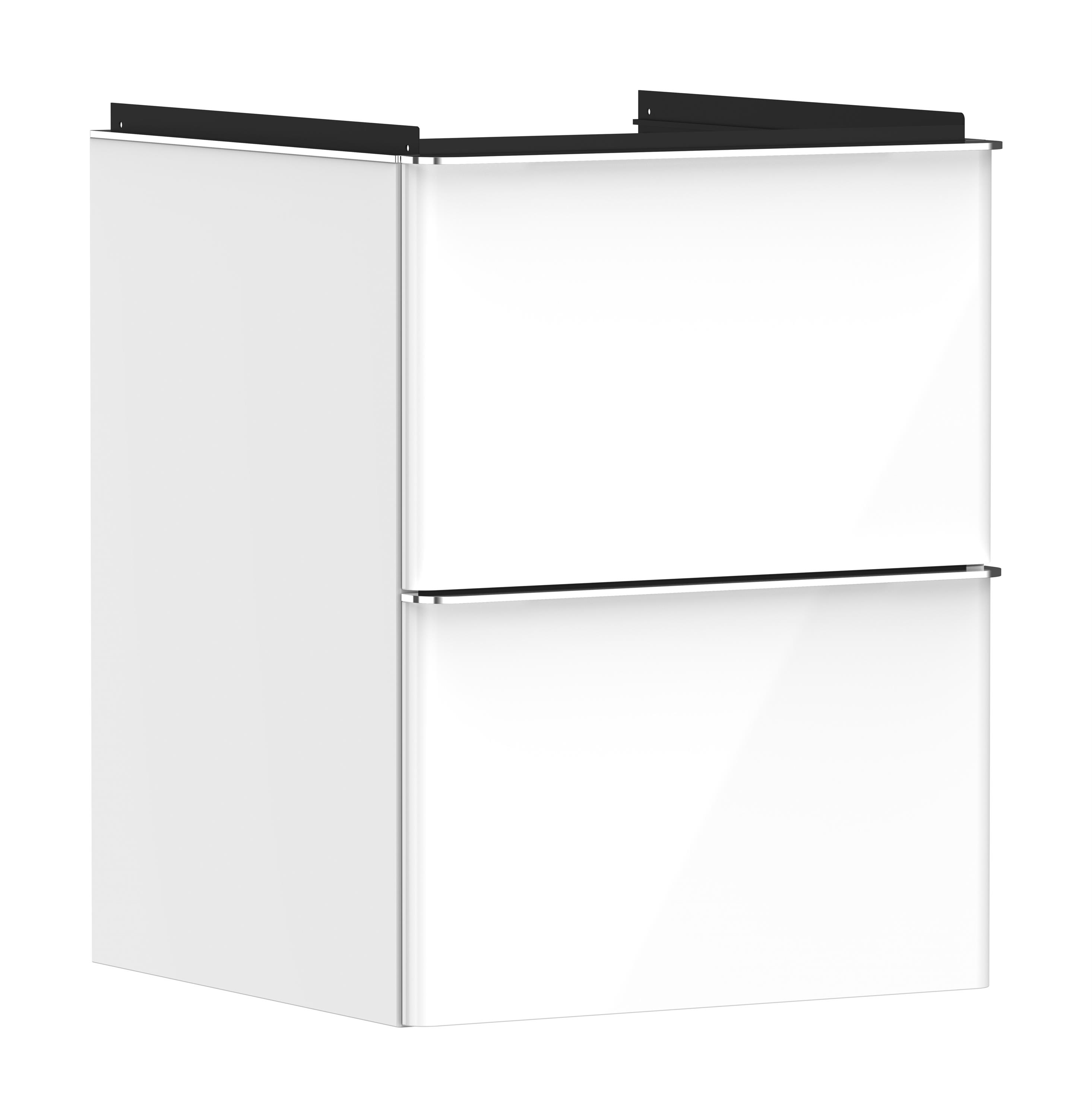 Darmowa Dostawa - Szafka 48x49.5x60.5 cm podumywalkowa wisząca biała Hansgrohe Xelu Q 54019000