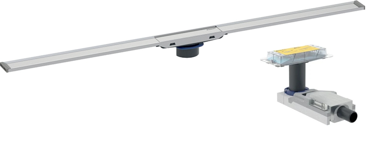 Darmowa Dostawa - Odpływ liniowy 90 cm stal Geberit CleanLine abset12212