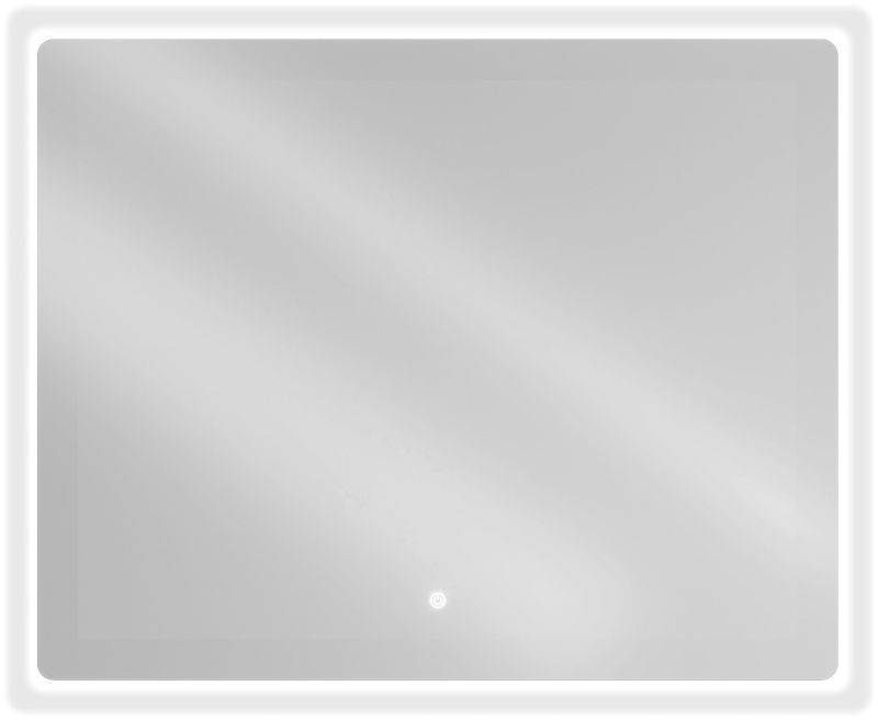 Lustro łazienkowe Mexen Sun LED 6000K 100x80 cm 1 szt.