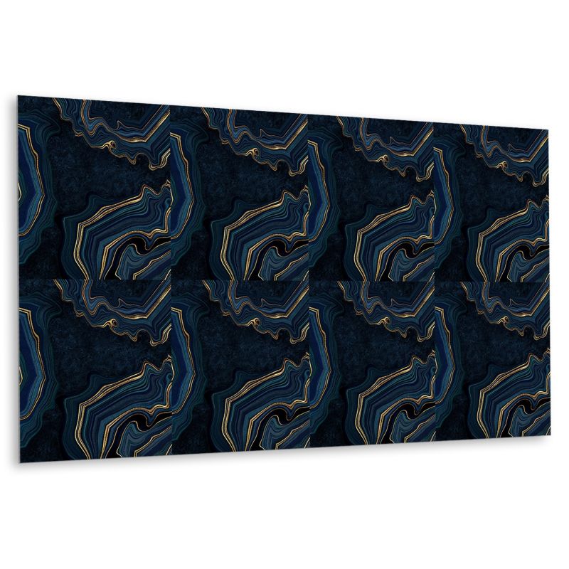 Panel samoprzylepny Tulup 100x50 cm Ciemny stylowy wzór 1 szt.