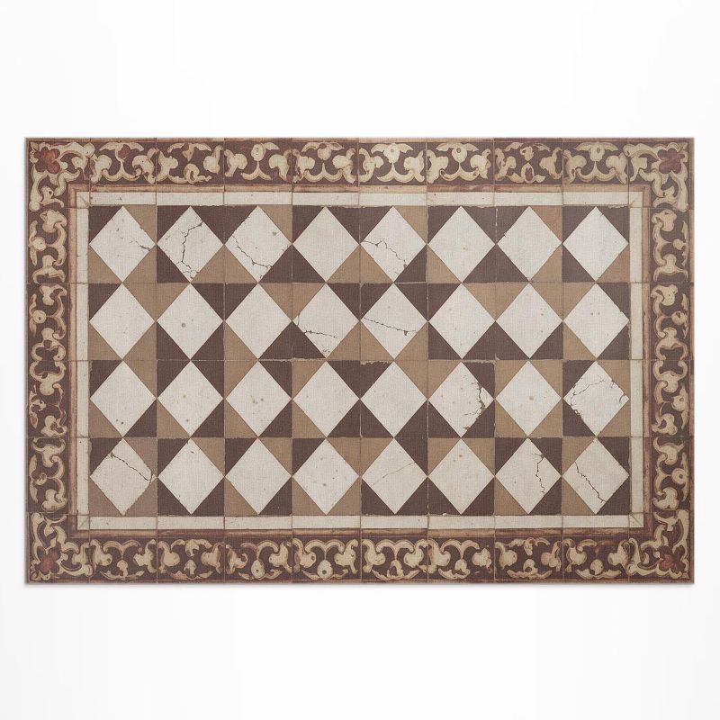 Balkonowy Dywan Winylowy UV Wallfluent 120x180 cm Eleganckie wzory w starym stylu 1 szt.