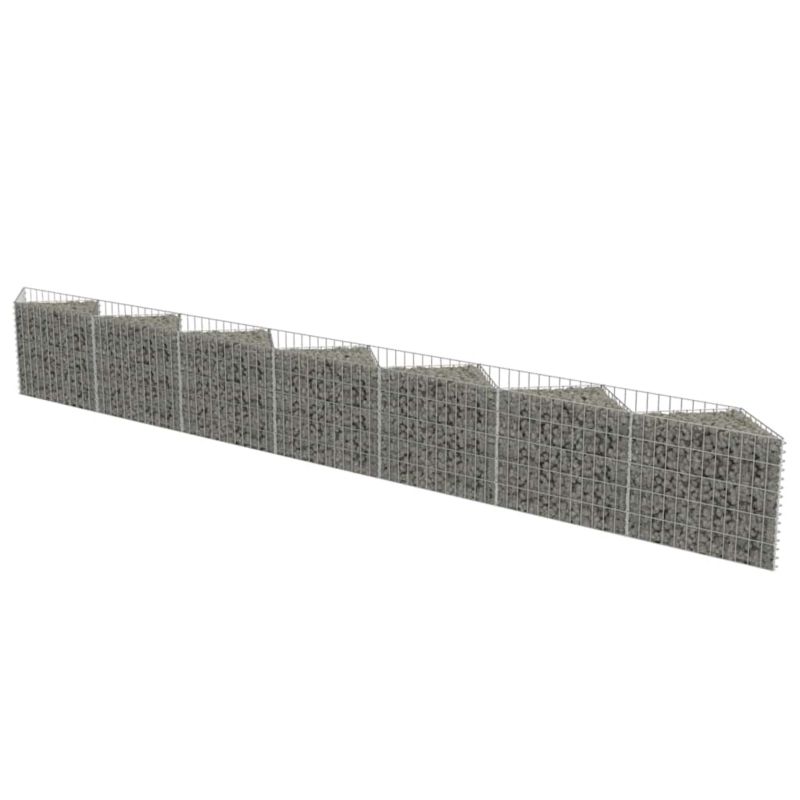 Ogrodzenie gabionowe vidaxl 450 x 30 x 50 cm 1 szt