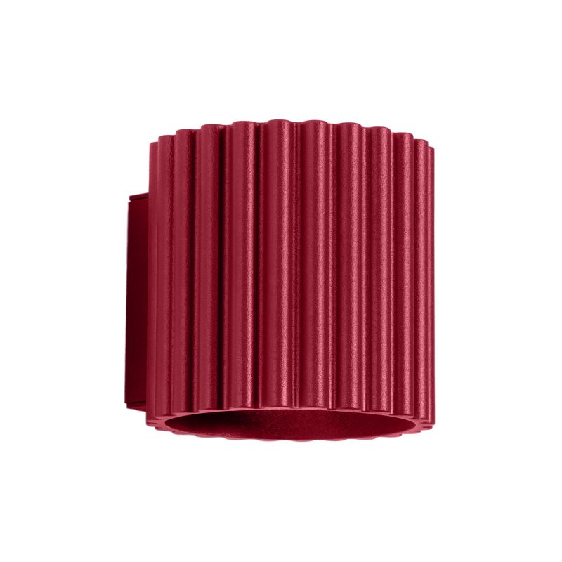 Kinkiet Pure Lume VISTAO burgundowy 1xG9x10W IP20 wym:10x10x12cm - 1 szt.