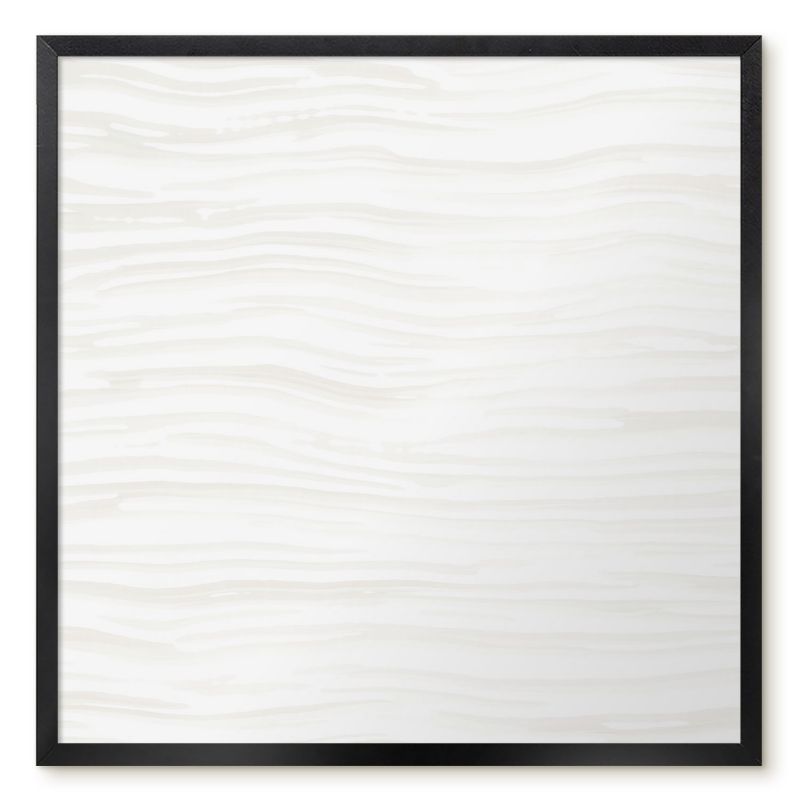 Tablica Magnetyczna Do Sypialni Tulup 50x50 cm Harmonia linii - Czarna rama Do salonu, sypialni 1 szt.