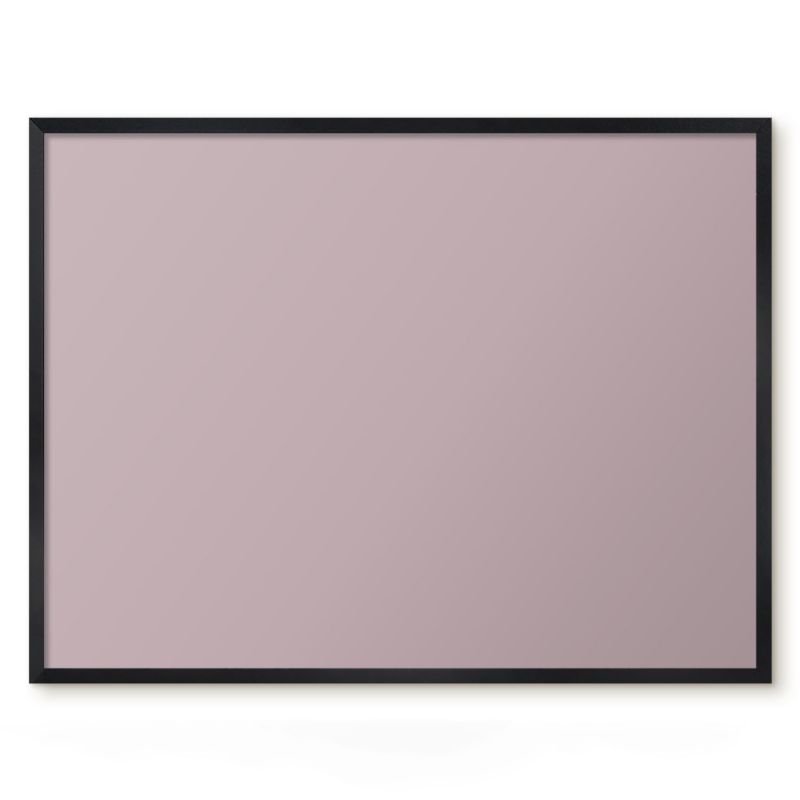 Tablica Magnetyczna Do Salonu Tulup 80x60 cm Pastelowy liliowy - Czarna rama Do sypialni, salonu 1 szt.