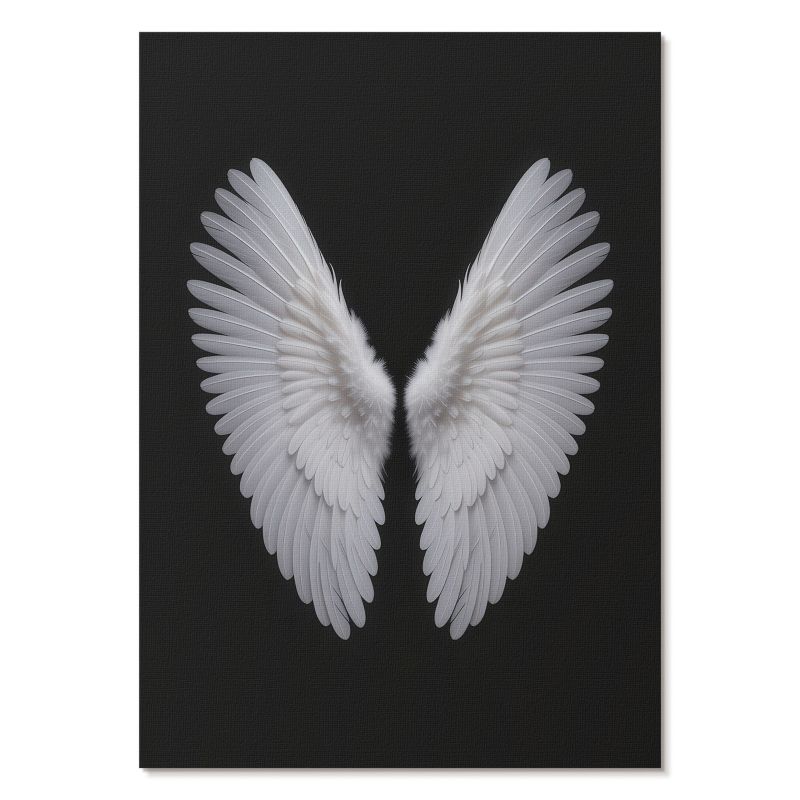 Plakat na Ścianę Tulup 29,7x42 cm (A3) Białe skrzydła Do sypialni, salonu, 1 szt.