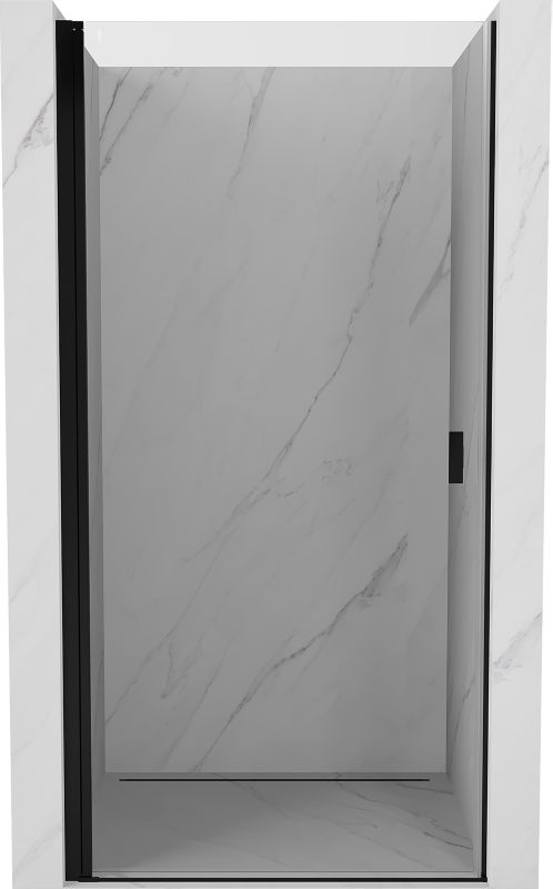 Drzwi prysznicowe Mexen Mist-B czarne 70x200 cm 1 szt
