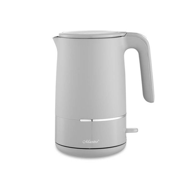 Elegancki Szary Czajnik elektryczny 1.7l 1800W Maestro mr-037-grey 1 szt.