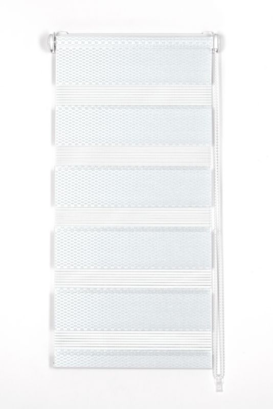 Roleta Dzień i Noc DECORI 115X230 Rattan 3601 biała, 1 szt