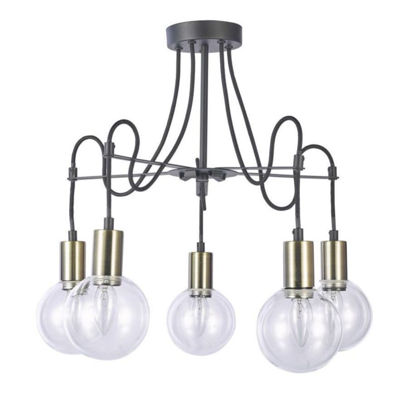 Lampa wisząca Gianni MX16096-5A Italux 1 szt.