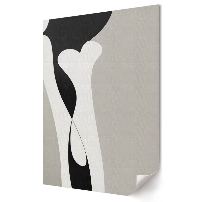 Plakat canvas Wallfluent Format A2 Dynamiczna kompozycja Artysta Luxo 1 szt.