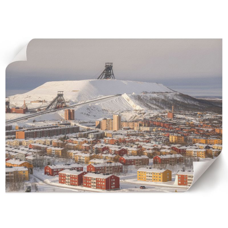 Plakat ArtPrintCave 29,7x21 cm Zimowy krajobraz MM 1 szt.
