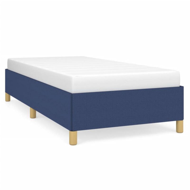 Rama łóżka bez materaca Niebieska Tkanina WaszeMeble 80x200 WM-347123 1 szt.