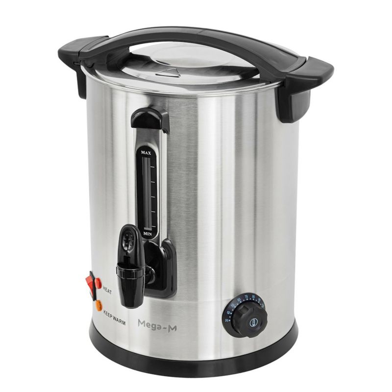 Podgrzewacz do wody warnik do kawy herbaty Mega-M stal nierdzewna 12.4L 1800W 1szt.