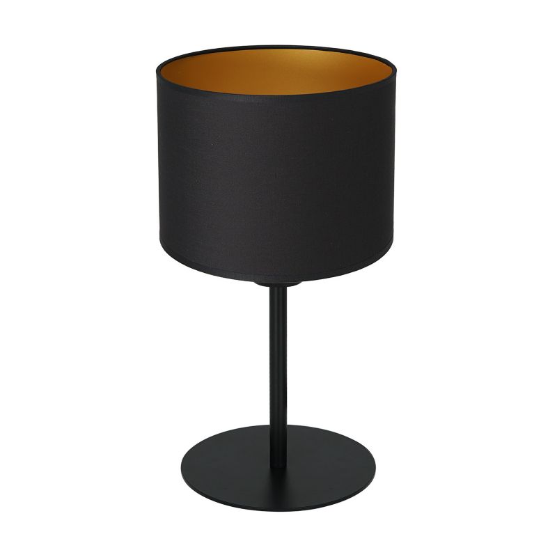 Lampa stołowa Luminex Arden czarny mat-złota 1 x E27 x 15W IP20 wym: 34 x 18 x 18 cm metal - 1 szt.