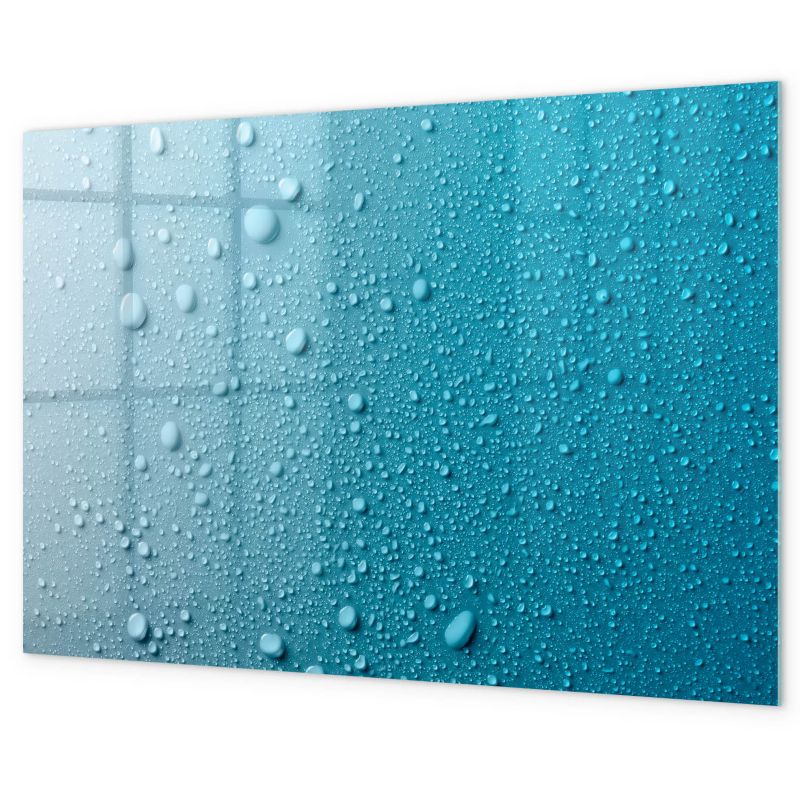 Tablica Do Rysowania Magnetyczna Tulup 90x60 cm Krople wody Z magnesami, gąbką i Czarny marker 1 kpl