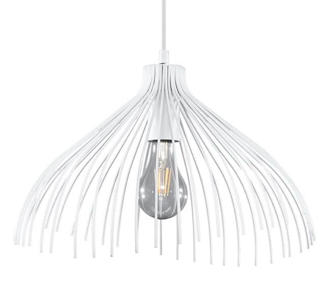 Lampa sufitowa wisząca Sollux Lighting Umb 6637 biała szerokość 40 cm 1xE27 x 60W 1 szt.