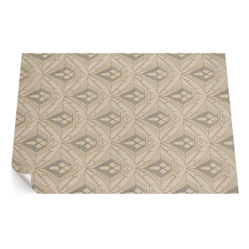 Dywan Winylowy Zewnętrzny ArtPrintCave 80x120 cm Geometryczny vintage wzór 1 szt.