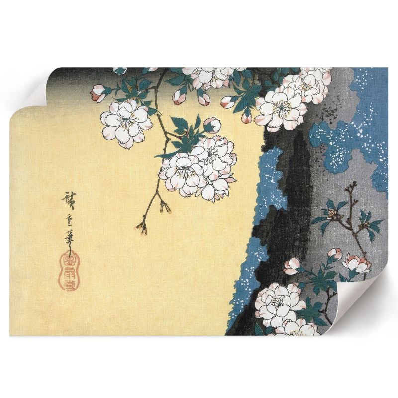 Plakat Na Płótnie ArtPrintCave 84x59,5 cm Kwiaty wiśni Utagawa Hiroshige 1 szt.