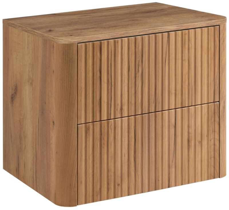 Szafka łazienkowa Furnidea 60 cm z blatem dąb craft Linea 1 szt.