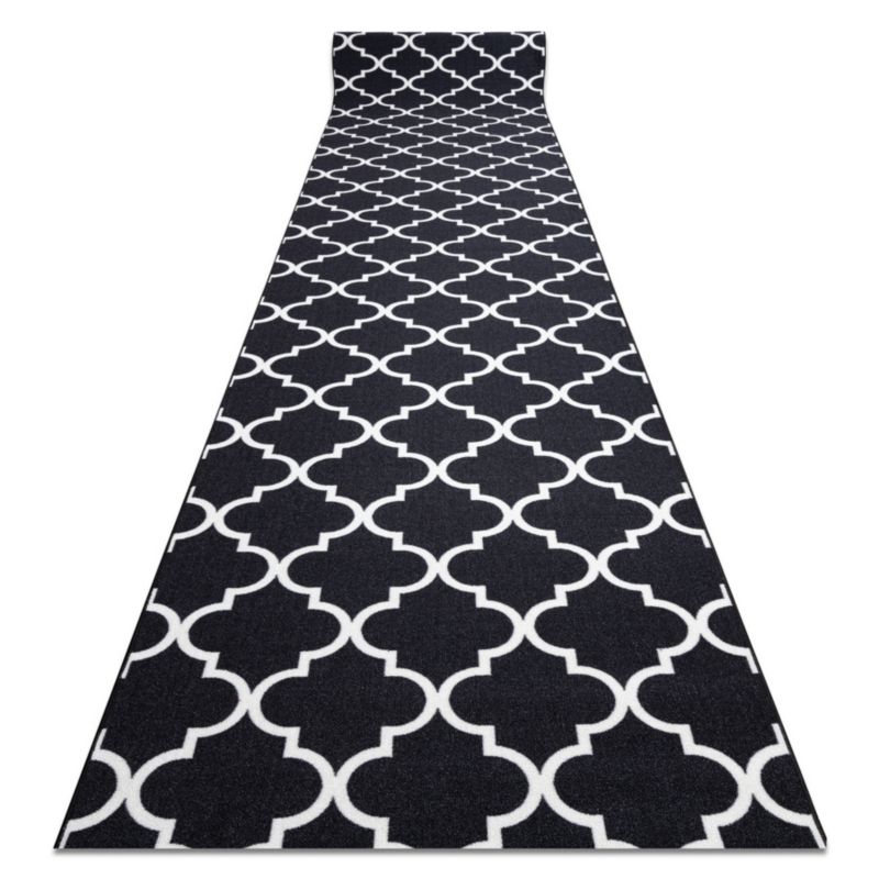 Chodnik RugsX 57x870 cm czarny 117981 1 szt.
