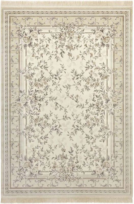 Dywan Nouristan tradycyjny 160x230cm do salonu,klasyczny wzór beżowo kremowy 1 szt.